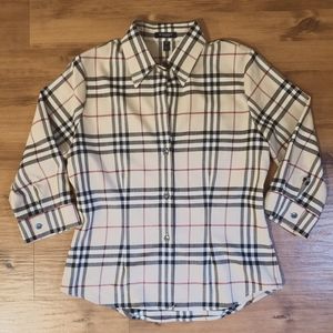 EUC Burberry Button Down